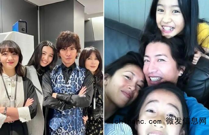 木村拓哉全家福近照曝光 