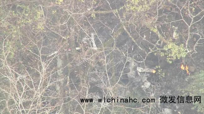 日本一架小型飞机坠毁