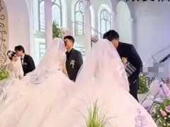 00后三胞胎兄弟同一天办婚礼,一起迎来人生的重要时刻!