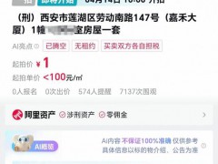 一148平方米住宅将1元起拍 司法拍卖引关注[推荐]